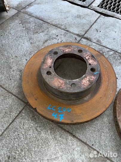 Диск тормозной передний Toyota Land Cruiser 200