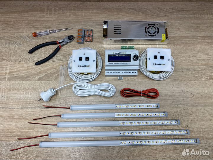 Комплект автоматической подсветки лестницы