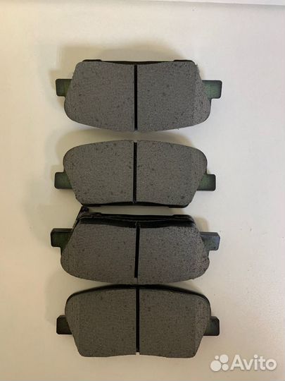 Колодки задние hyundai Santa Fe II, III, IV