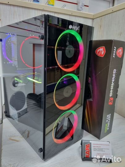 Игровой пк AMD Ryzen 5/16GB/SSD 500GB/RTX 2060 6GB