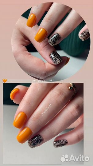 Маникюр покрытие гель лак
