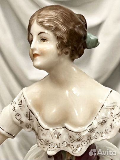 Фарфоровые статуэтки кружевницы балерины Германия