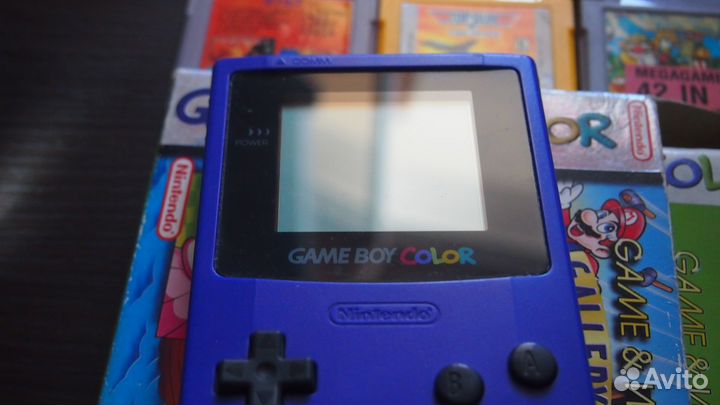Приставка Gameboy Color Геймбой + картриджи