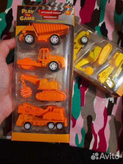 Набор машинок из 4шт