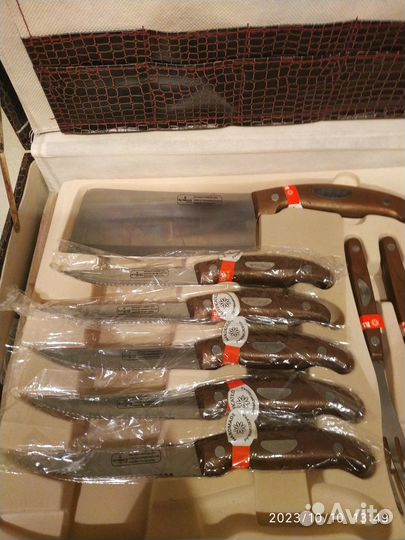 Набор ножей и вилок Blumhaus в чемодане