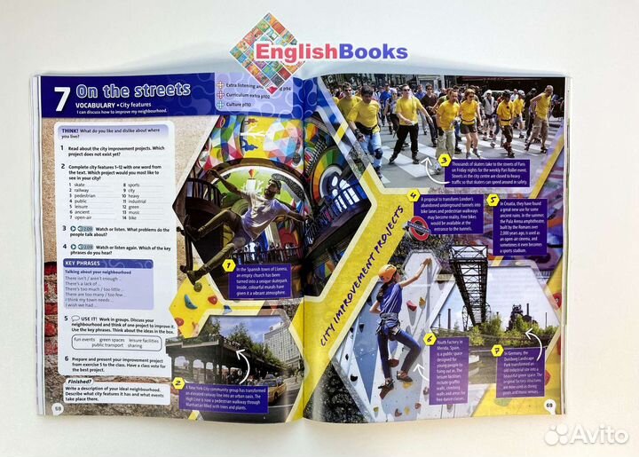 English plus 4 комплект (SB,WB,CD) новые в плёнке