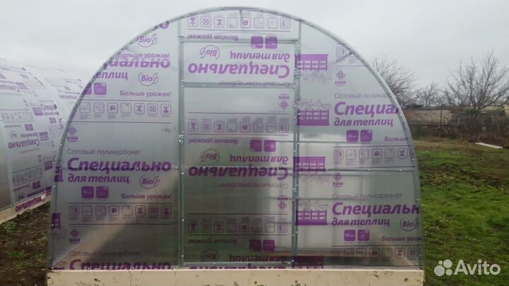 Теплица из поликарбоната