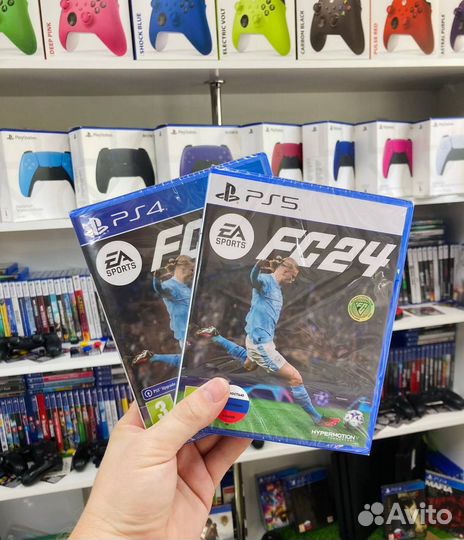 Ea fc 24 ps5/ps4 диск русская озвучка
