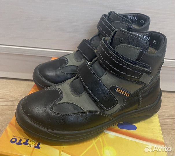 Демисезонные ботинки Тотта, 30 размер