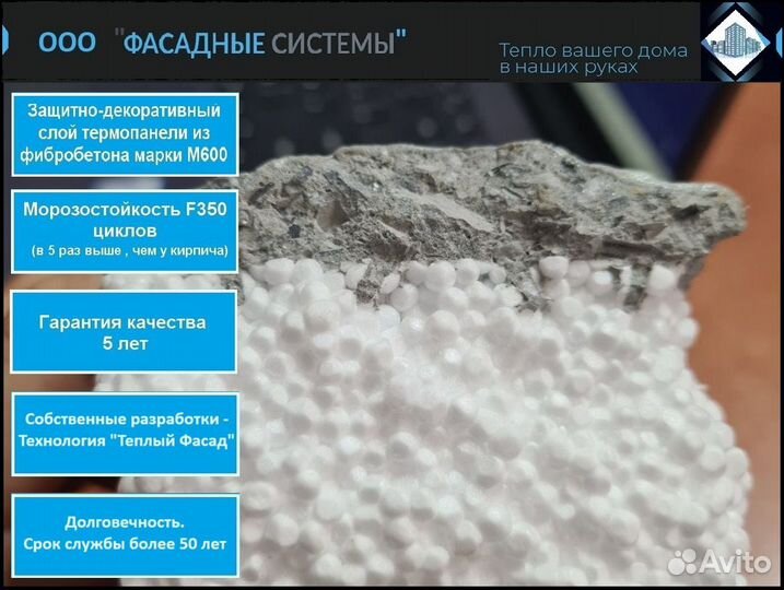 Термопанели - фасадный утеплитель