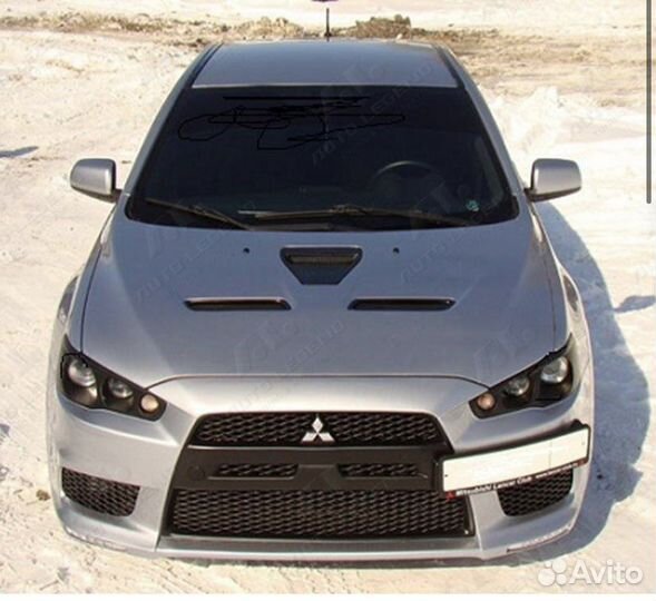 Капот mitsubishi lancer 10