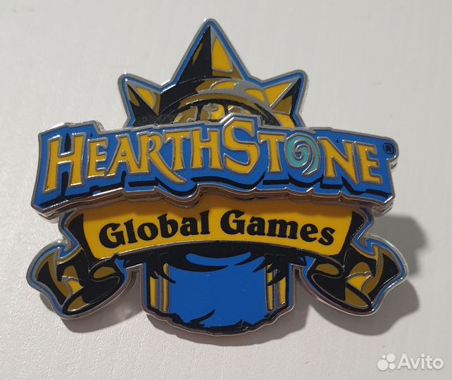 Два значка HearthStone blizzard