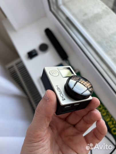 GoPro hero 4 silver портативная экшн камера