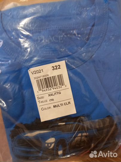 Комплект футболок 3 шт чилдренсплейс. Тачки