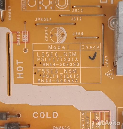 Блок питания BN44-00932B L55E6 NSM