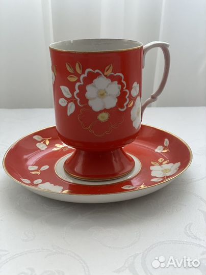 Чайная пара Дулево большая