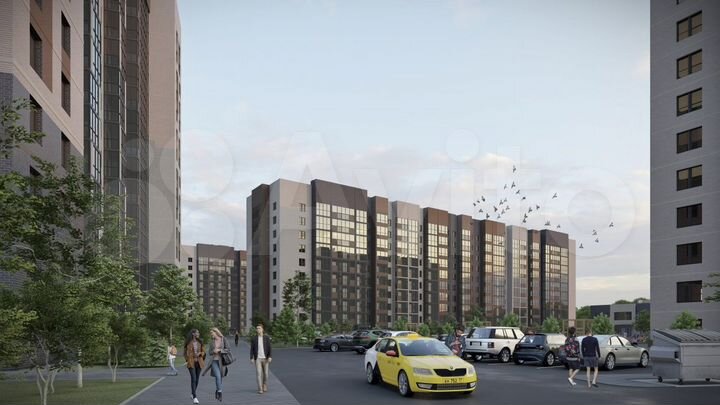 2-к. квартира, 35,7 м², 8/16 эт.