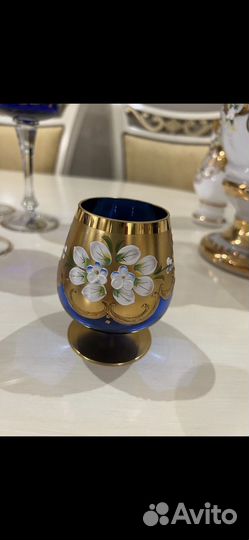 Бокалы для коньяка богемия