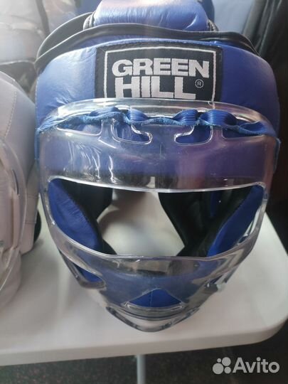 Шлем для единоборств Green hill с маской