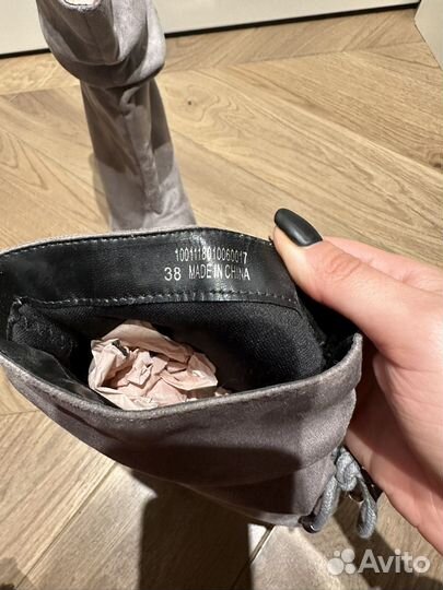 Полусапожки с открытым носом, Китай, 37р-р