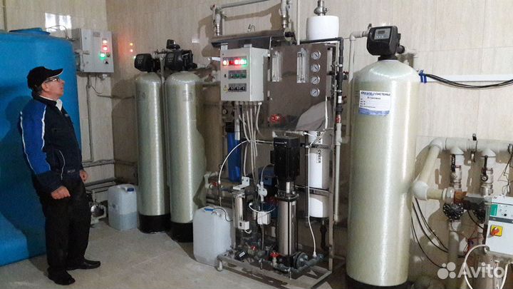 Монтаж систем фильтрации воды