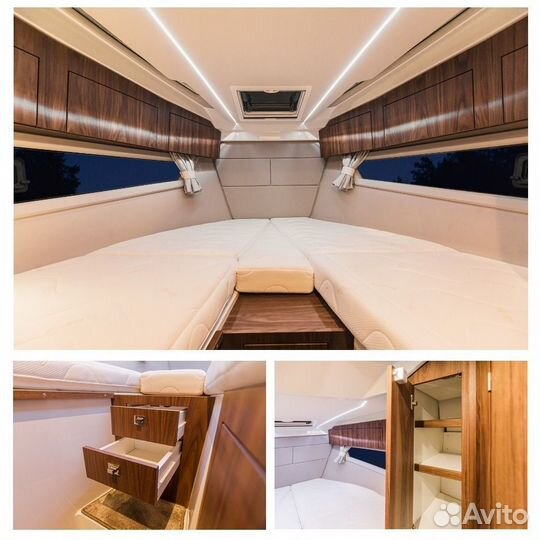 Моторная яхта Grandezza 30 CA c закрытой кабиной