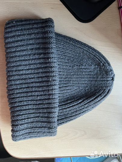 Шапка женская вязаная зимняя