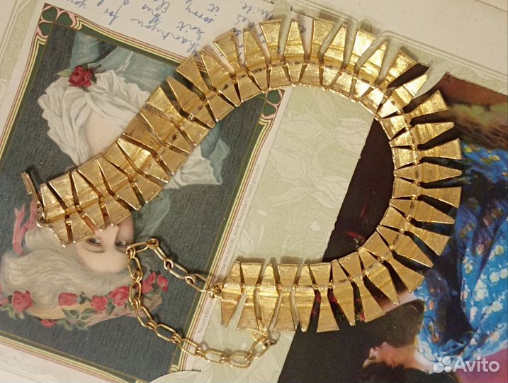 Колье-чокер Joan Rivers винтаж эмаль