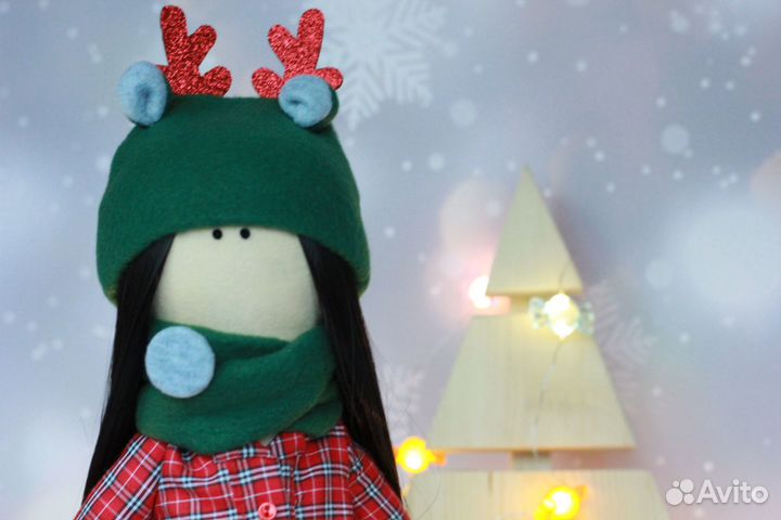 Под заказ.Кукла текстильная кривоножка