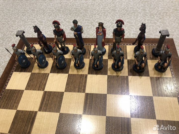 Шахматы подарочные. Римляне против египтян