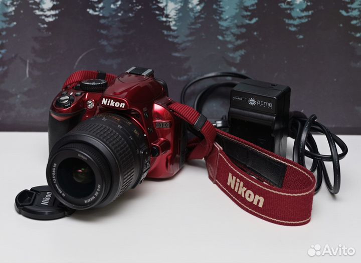 Nikon d3100 kit 18-55 VR