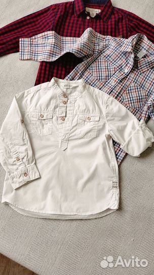 Рубашки для мальчика 110-116