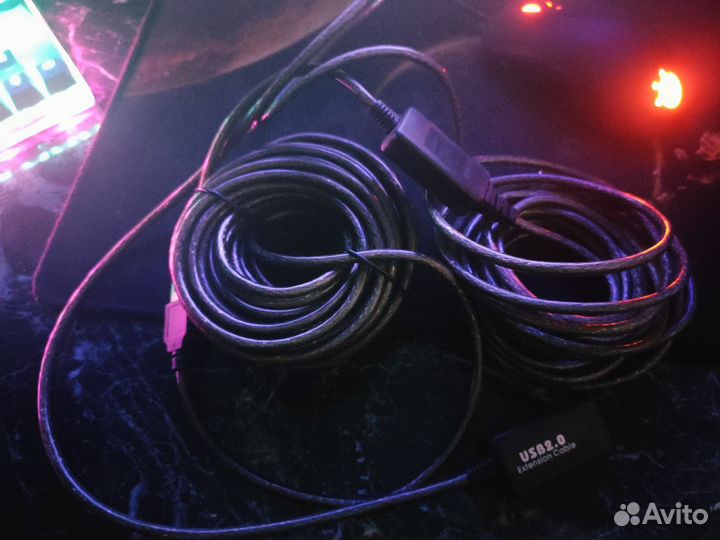Кабель Cablexpert USB 2.0 Type-A 10 метров