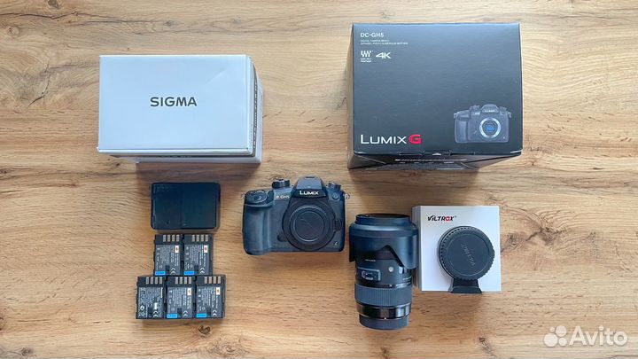 Panasonic GH5 + Sigma 18-35 f/1.8 Canon комплект