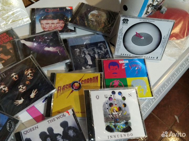 Qveen, cd, сд dvd диски