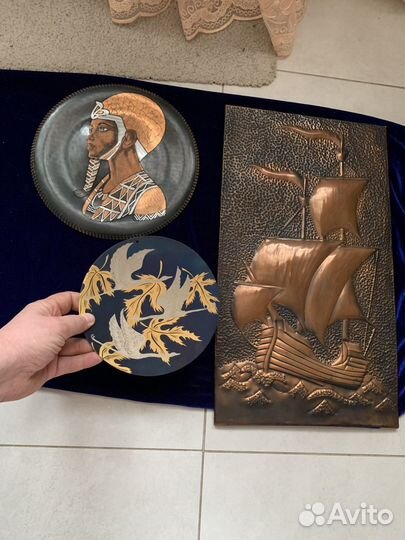 Панно Златоуст журавли СССР