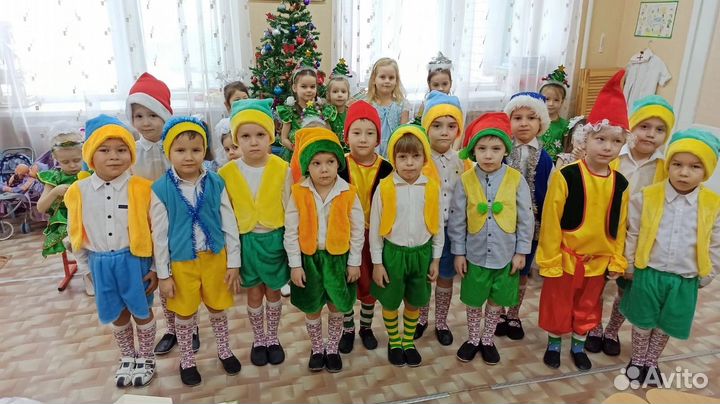 Костюм карнавальный гномик прокат