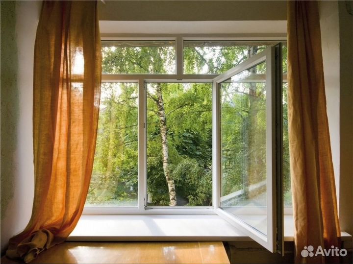 Окна на балкон