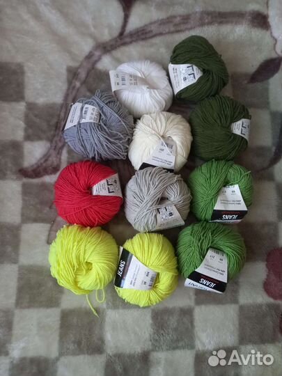 Пряжа нитки для вязания