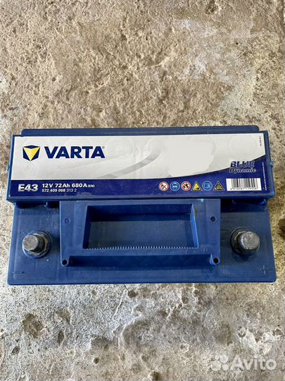 Аккумулятор varta E43