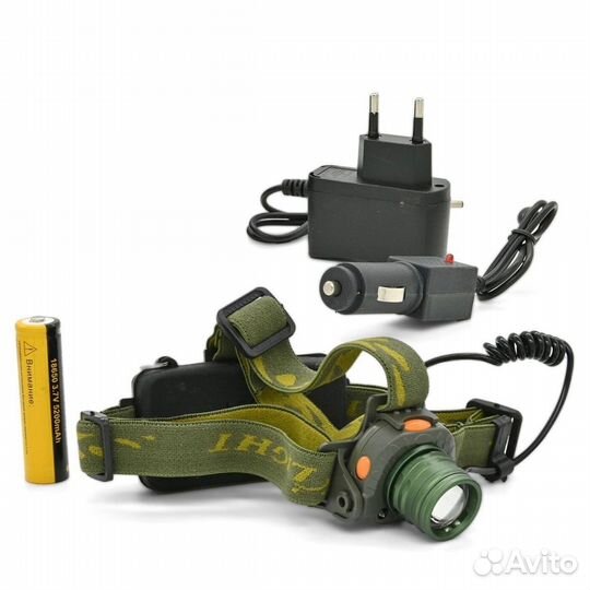 Налобный фонарь с датчиком движения