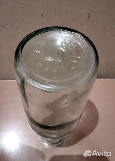 Бутылка стеклянная кефирная СССР
