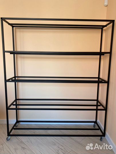 Стеллаж металлический лофт