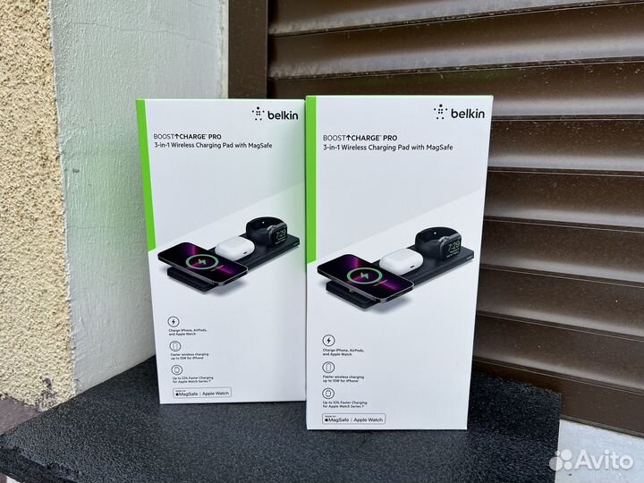 Belkin 3 in 1 Boost Charge Pro Charging Black