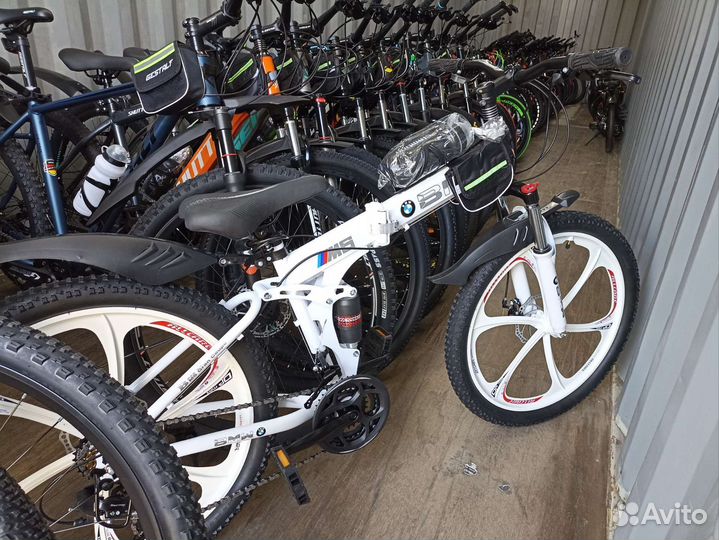 Новый двухподвес BMW 24 литые диски,21 скорость