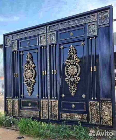 Кованные ворота арт 11.15