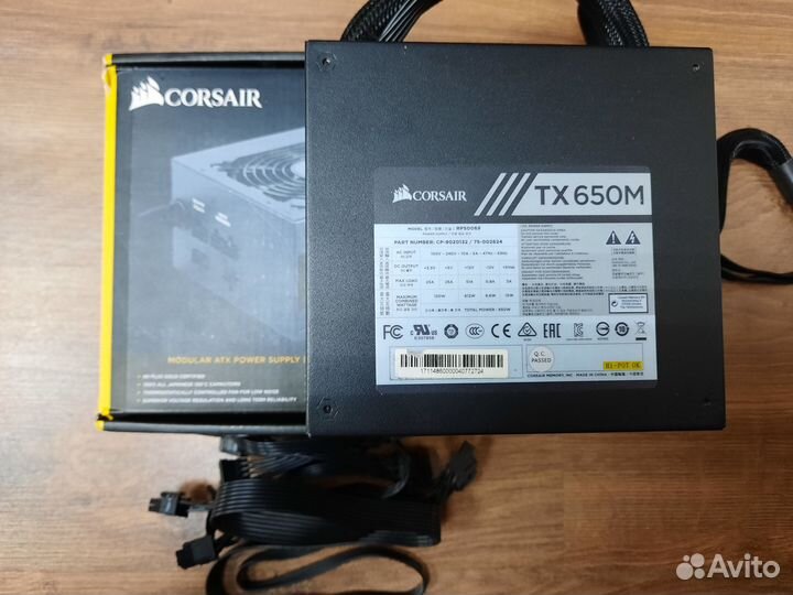 Блок питания Corsair TX650М