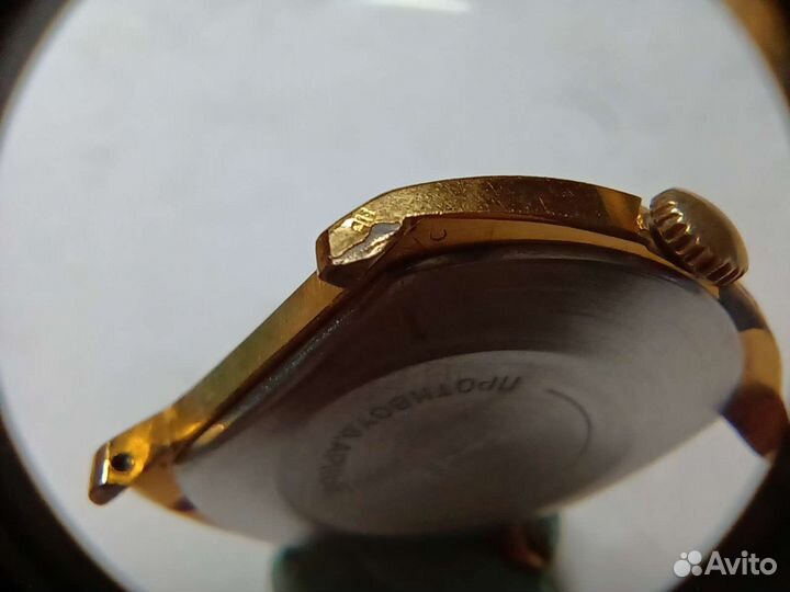 Часы СССР Восток 2209 Редкий корпус Au. Обслужены