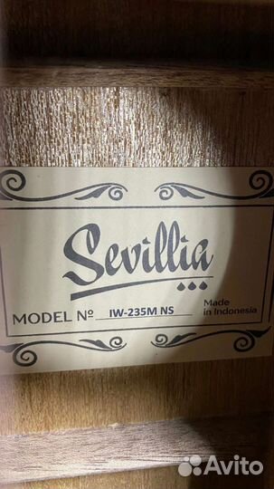 Новая акустическая гитара Sevillia IIW235 NA