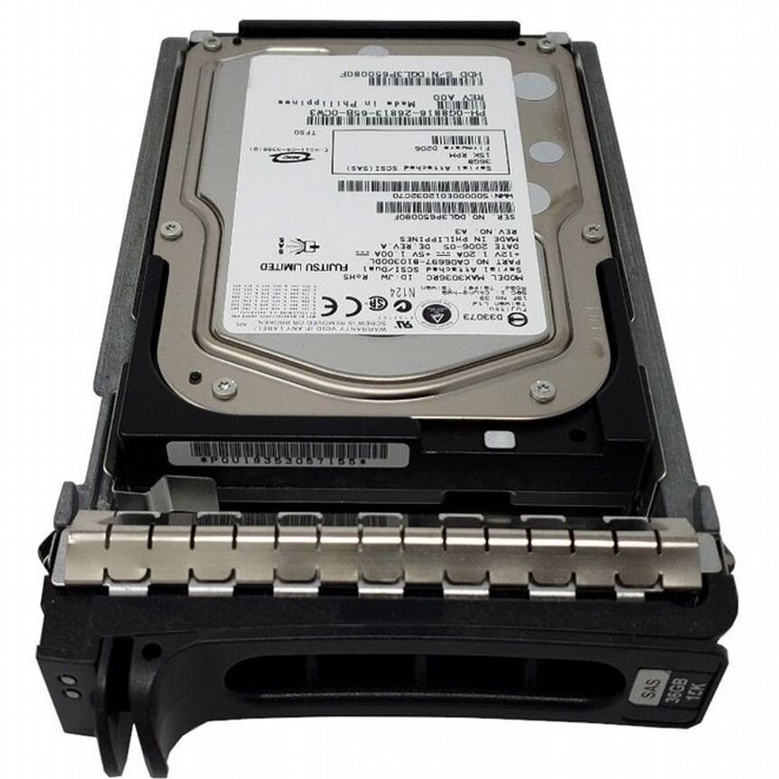 [G8816] Жесткий Диск Dell36gb 15000 Sas 3,5" Hdd